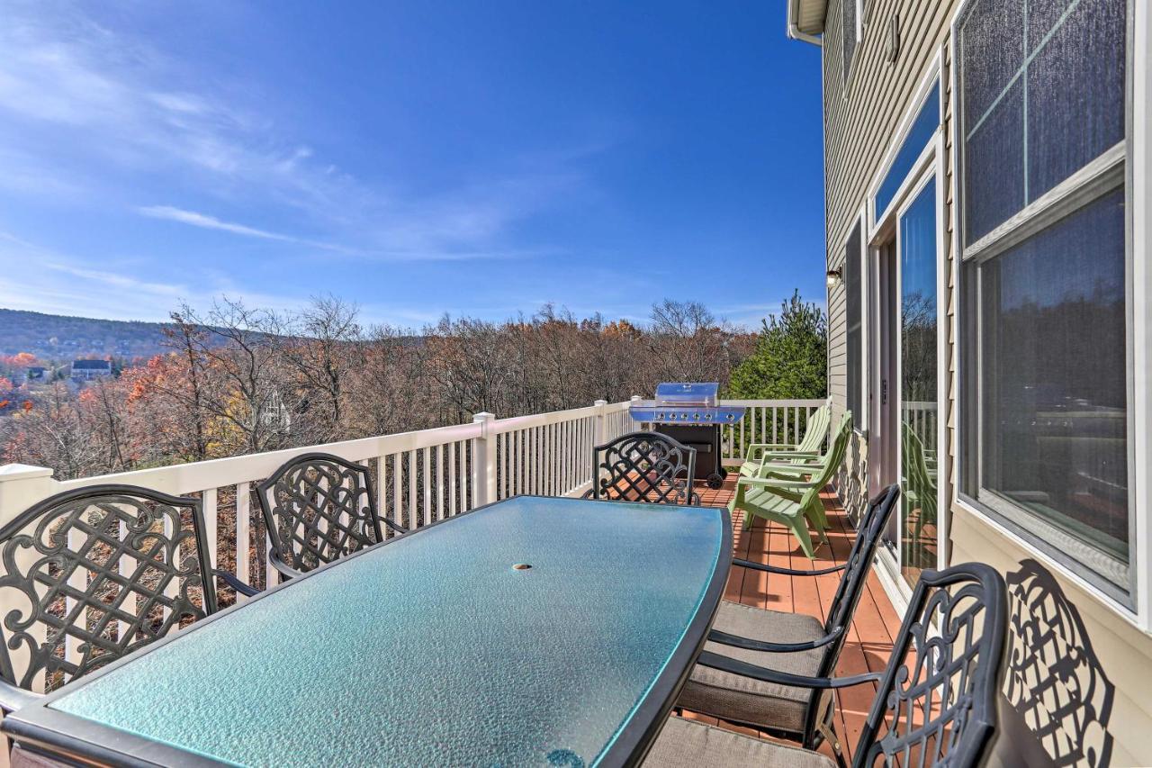 New ! Slopeside Townhome : Wfh, Ski, Dine & Hike Tannersville Exterior photo